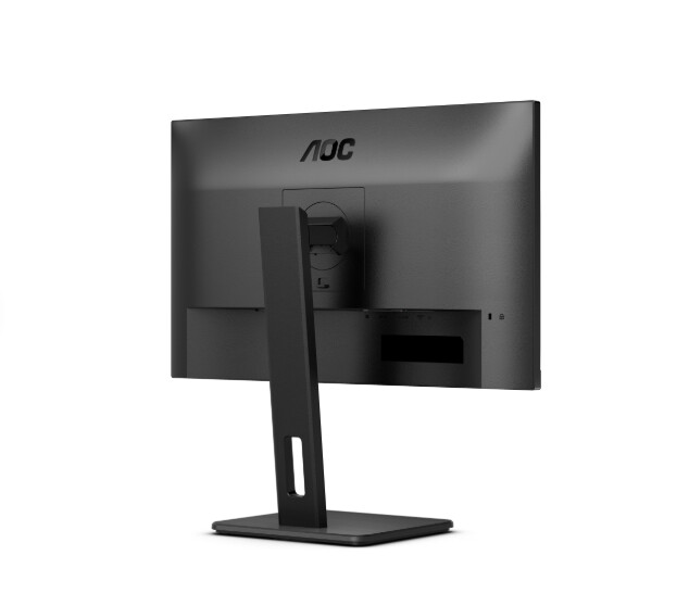Монитор - AOC 24E3QAF, 23.8" IPS WLED, 1920x1080@75Hz, 4ms GtG, 300cd m/2, 1000:1, 20M:1 DCR, Adaptive Sync, FlickerFree, Low Blue Light, 2Wx2, Tilt, Height Adjust, Pivot, Swivel, D-SUB, HDMI, DP