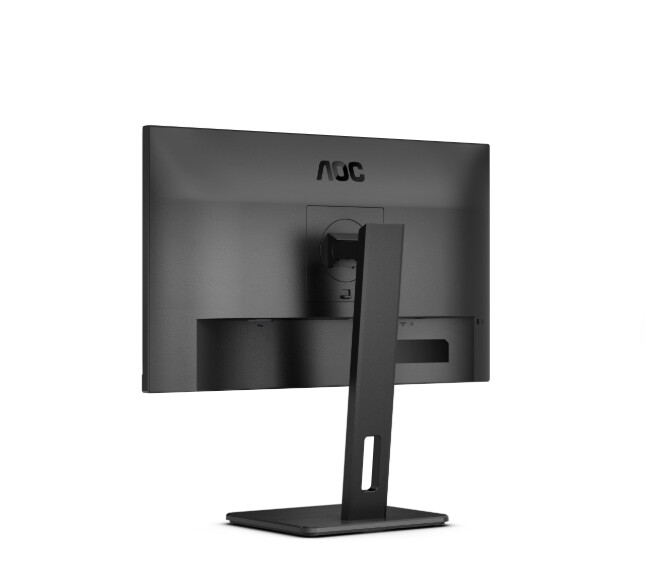Монитор - AOC 24E3QAF, 23.8" IPS WLED, 1920x1080@75Hz, 4ms GtG, 300cd m/2, 1000:1, 20M:1 DCR, Adaptive Sync, FlickerFree, Low Blue Light, 2Wx2, Tilt, Height Adjust, Pivot, Swivel, D-SUB, HDMI, DP