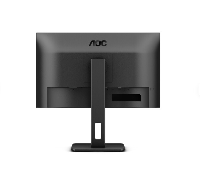 Монитор - AOC 24E3QAF, 23.8" IPS WLED, 1920x1080@75Hz, 4ms GtG, 300cd m/2, 1000:1, 20M:1 DCR, Adaptive Sync, FlickerFree, Low Blue Light, 2Wx2, Tilt, Height Adjust, Pivot, Swivel, D-SUB, HDMI, DP