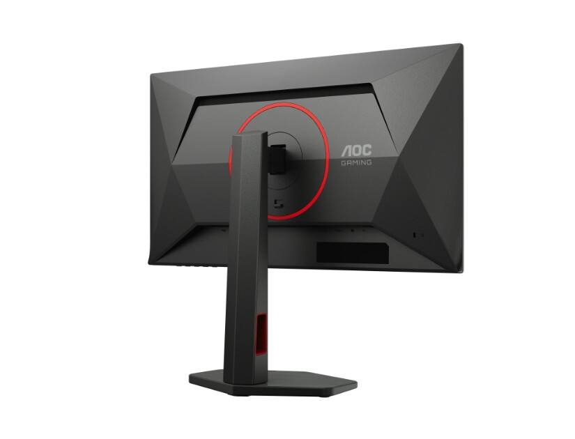 Монитор - AOC Q25G4SR, 24.5" IPS WLED, 2560x1440@300Hz, 1ms GtG, 0.3ms MPRT, 400cd m/2, 1000:1, 80M:1, Adaptive Sync, FlickerFree, Low Blue Light, 2Wx2, Tilt, Height Adjust, Pivot, Swivel, 2xHDMI, DP