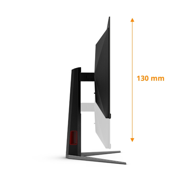 Монитор - AOC Q27G4ZD, 27" QD-OLED, 2560x1440@280Hz, 0.03ms GtG, 1.5M:1, 1000cd m/2, Adaptive Sync, FlickerFree, Anti Blue Light, Tilt, Height Adjust, Pivot, Swivel, 2xHDMI, DP, USB hub