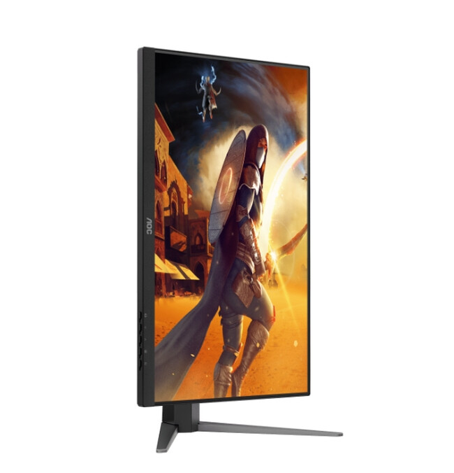 Монитор - AOC Q27G4ZD, 27" QD-OLED, 2560x1440@280Hz, 0.03ms GtG, 1.5M:1, 1000cd m/2, Adaptive Sync, FlickerFree, Anti Blue Light, Tilt, Height Adjust, Pivot, Swivel, 2xHDMI, DP, USB hub