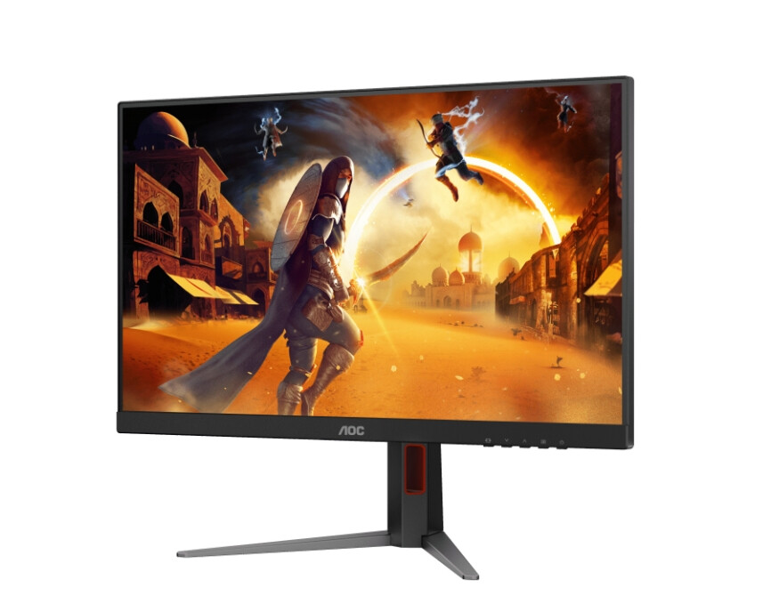 Монитор - AOC Q27G4ZD, 27" QD-OLED, 2560x1440@280Hz, 0.03ms GtG, 1.5M:1, 1000cd m/2, Adaptive Sync, FlickerFree, Anti Blue Light, Tilt, Height Adjust, Pivot, Swivel, 2xHDMI, DP, USB hub