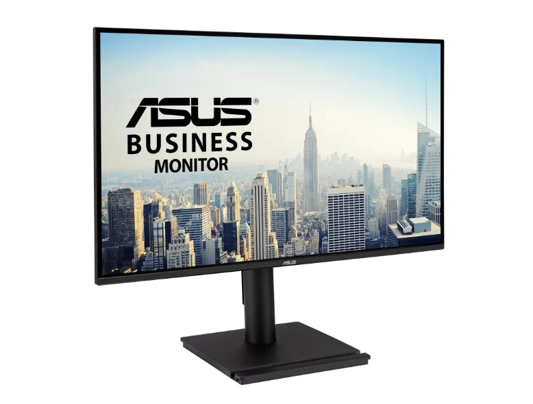 Монитор - Asus VA27AQSE Business Monitor,27", IPS, QHD, 99% sRGB, Frameless, HDMI, DisplayPort, VGA, 1ms MPRT, Stereo Speakers, Low Blue Light, Flicker Free, Ergonomic Design, Black