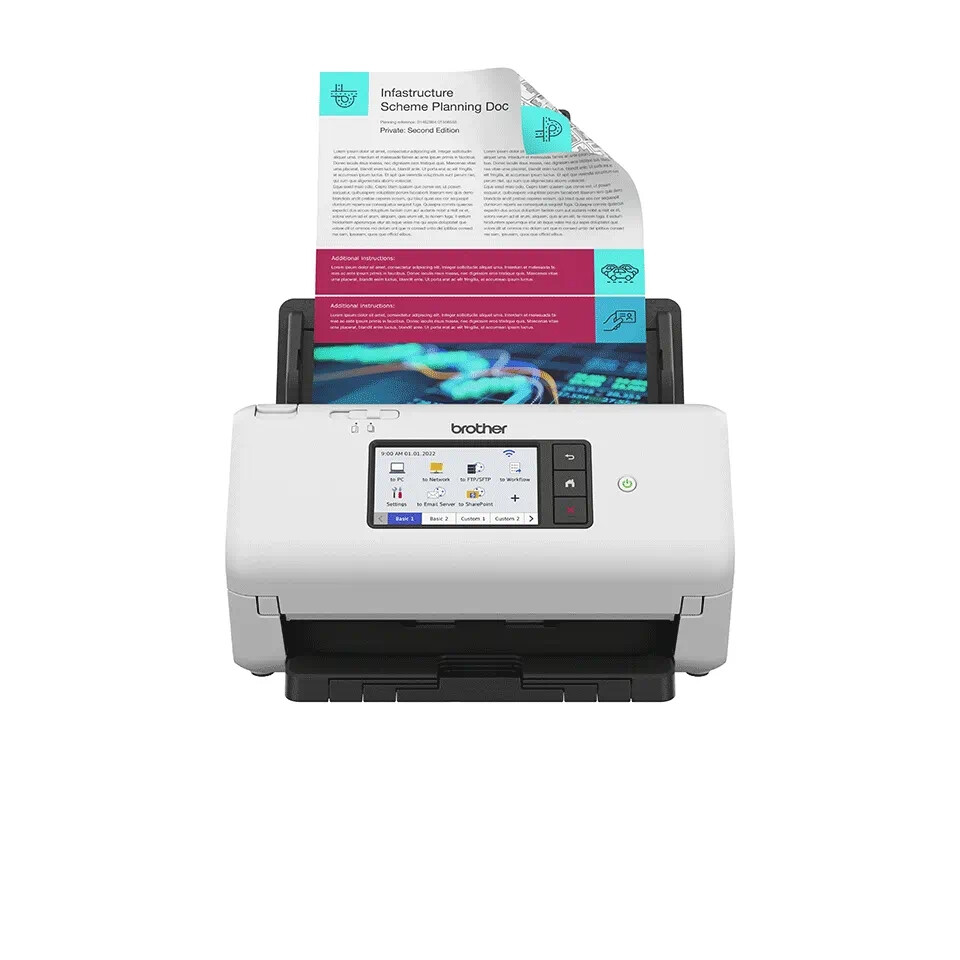 Скенер - Brother ADS-4700W Desktop document scanner