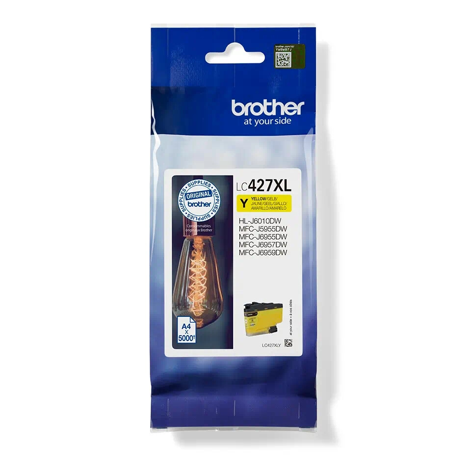Консуматив - Brother LC-427XLY Yellow Ink Cartridge