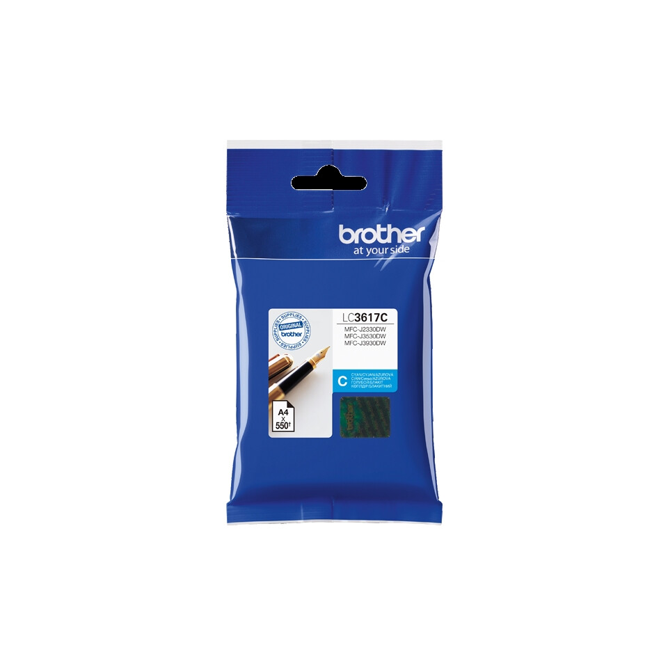 Консуматив - Brother LC-3617 Cyan Ink Cartridge for MFC-J2330DW/J3530DW/J3930DW