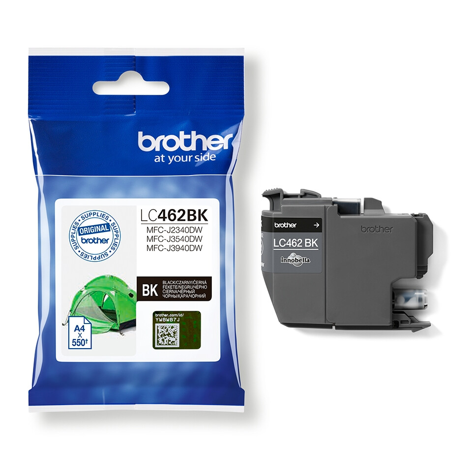 Консуматив - Brother LC462BK Black Ink Cartridge for MFC-J2340DW/J3540DW/J3940DW