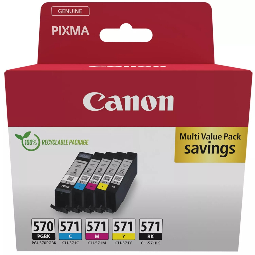 Консуматив - Canon PGI-570/CLI-571 PGBK/C/M/Y/BK Multi-Pack