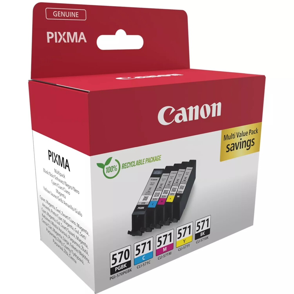 Консуматив - Canon PGI-570/CLI-571 PGBK/C/M/Y/BK Multi-Pack