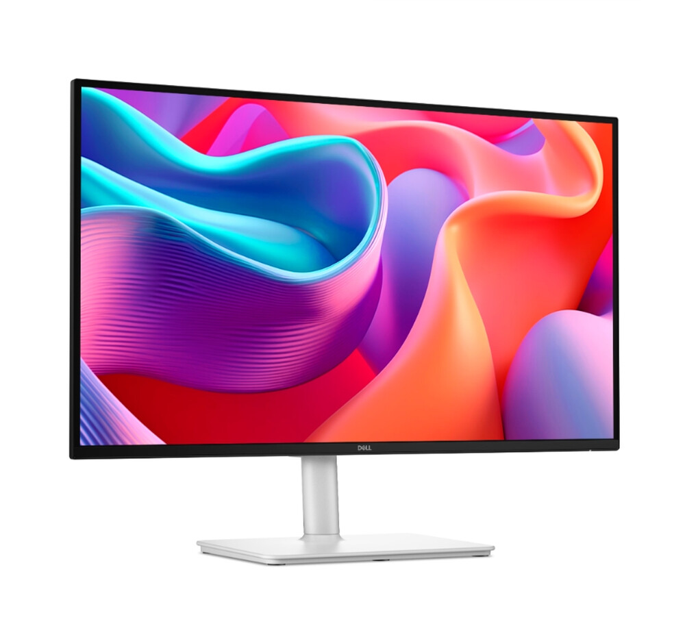 Монитор - Dell S2725DC, 27" IPS AG, White LED, 144Hz, 4ms, 1 ms MPRT, 1500:1, 350 cd/m2, QHD 2560x1440, 99% sRGB, AMD FreeSync, HDMI, DisplayPort, USB-C, USB Hub, Speakers 2X3W, Height Adjustable, Pivot, Swivel, Tilt, White
