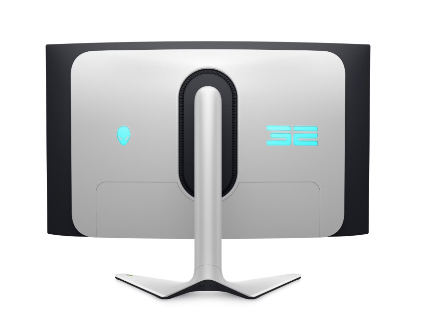 Монитор - Dell Alienware AW3225QF, 31.6" QD-OLED Anti-reflection, IPS, 0.03ms, 1000 cd/m2, 4K UHD (3840 x 2160), 240Hz, HDR, NVIDIA G-SYNC+VESA, HDMI, DP, USB 3.2, Height Adjustable, Swivel, Tilt, Black