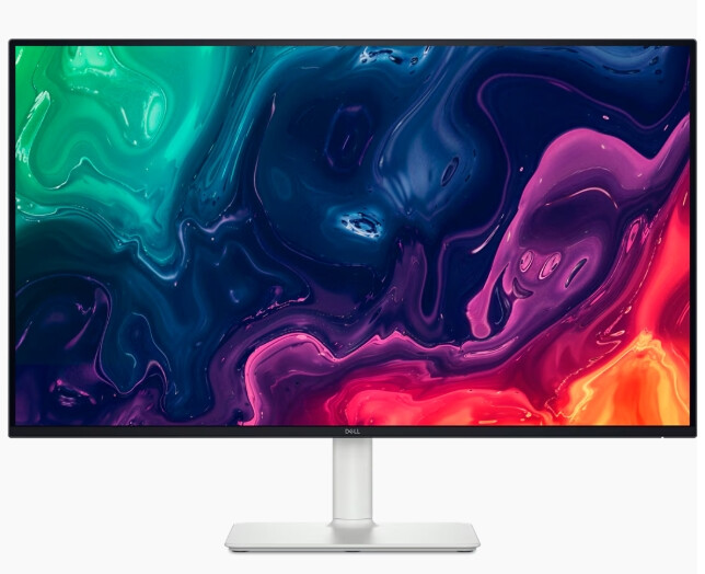 Монитор - Dell S3225QS, 31.5" VA Anti-Glare, LED, 4ms, 120 Hz, 3000:1, 300 cd/m2, 4K UHD (3840x2160), 99% sRGB, AMD FreeSync, HDR10, HDMI, DisplayPort, Speakers, Height Adjustable, Pivot, Swivel, Tilt, Black