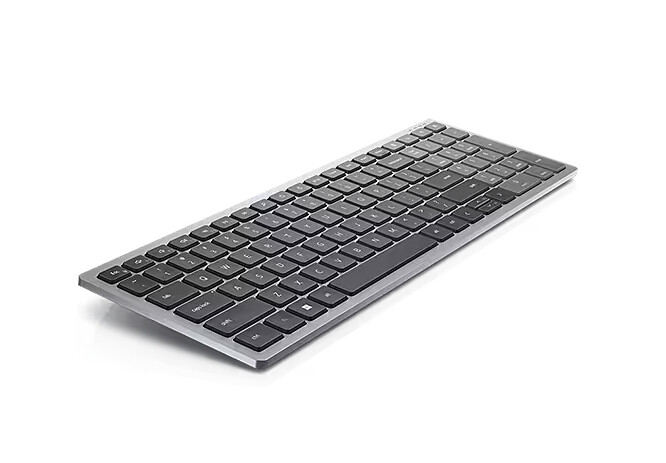 Клавиатура - Dell Compact Multi-Device Wireless Keyboard - KB740 - US International (QWERTY)