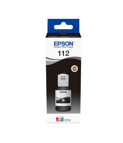 Консуматив - Epson 112 EcoTank Pigment Black ink bottle