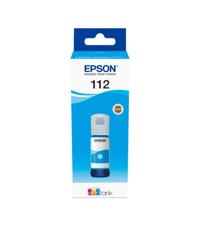 Консуматив - Epson 112 EcoTank Pigment Cyan ink bottle