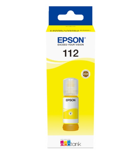 Консуматив - Epson 112 EcoTank Pigment Yellow ink bottle