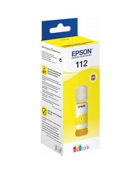 Консуматив - Epson 112 EcoTank Pigment Yellow ink bottle