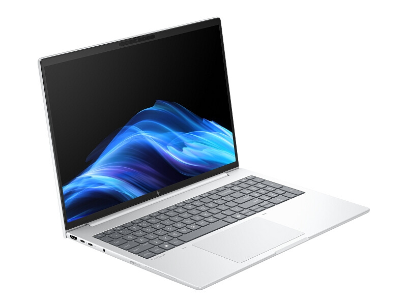 Лаптоп - HP EliteBook 8 G1i AI 16" Glacier Silver, Ultra 7-255U(up to 5.2GH/12MB/12C), 16" WUXGA AG 300nits, 32GB 5600Mhz 1DIMM, 1TB PCIe SSD, WiFi 7 + BT 5.4, Backlit Kbd, FPR, Smart Card Reader, 3C Batt, Win 11 Pro, 3Y Offsite