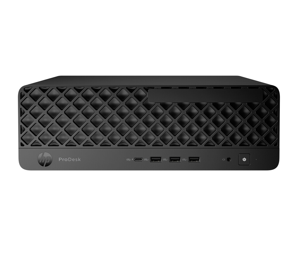 Настолен компютър - HP ProDesk 4 SFF G1i AI, Ultra 5 225(up to 4.9Ghz/20MB/10C), 16GB 5600Mhz 1DIMM, 512GB PCIe SSD, HP 125 Keyboard & HP 125 Mouse, WiFi 6 + BT 5.4, Win 11 Pro, 3Y NBD On Site