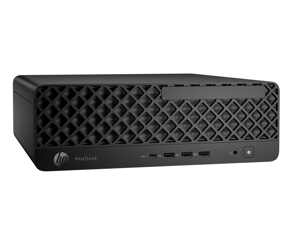 Настолен компютър - HP ProDesk 4 SFF G1i AI, Ultra 5 225(up to 4.9Ghz/20MB/10C), 16GB 5600Mhz 1DIMM, 512GB PCIe SSD, HP 125 Keyboard & HP 125 Mouse, WiFi 6 + BT 5.4, Win 11 Pro, 3Y NBD On Site