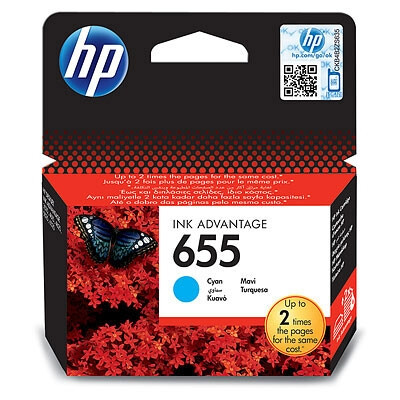 Консуматив - HP 655 Cyan Ink Cartridge