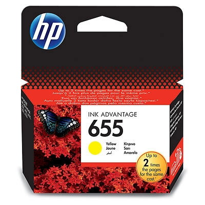 Консуматив - HP 655 Yellow Ink Cartridge