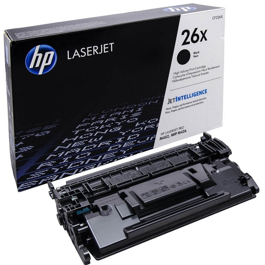 Консуматив - HP 26X High Yield Black Original LaserJet Toner Cartridge (CF226X)