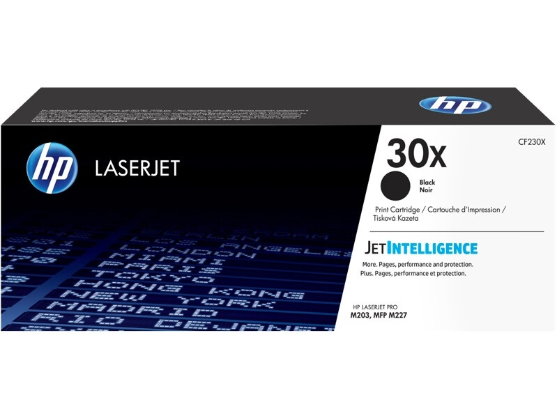 Консуматив - HP 30X High Capacity Black Original LaserJet Toner Cartridge (CF230X)