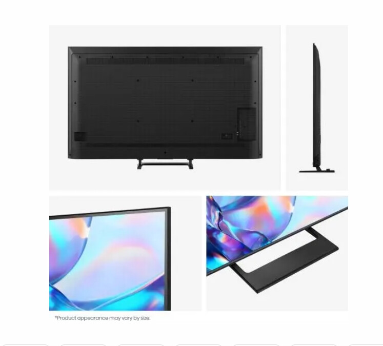 Телевизор - Hisense 50" A7S, 4K Ultra HD 3840x2160, QLED, FALD, Quantum Dot, HDR 10+, HLG, Dolby Vision, Dolby Atmos, Smart TV, WiFi 5GHz, WiFi Direct, BT, Anyview Cast, 3xHDMI, 2xUSB, LAN, CI+, DVB-T2/C/S2, Black