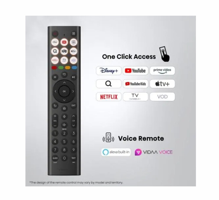 Телевизор - Hisense 50" A7S, 4K Ultra HD 3840x2160, QLED, FALD, Quantum Dot, HDR 10+, HLG, Dolby Vision, Dolby Atmos, Smart TV, WiFi 5GHz, WiFi Direct, BT, Anyview Cast, 3xHDMI, 2xUSB, LAN, CI+, DVB-T2/C/S2, Black
