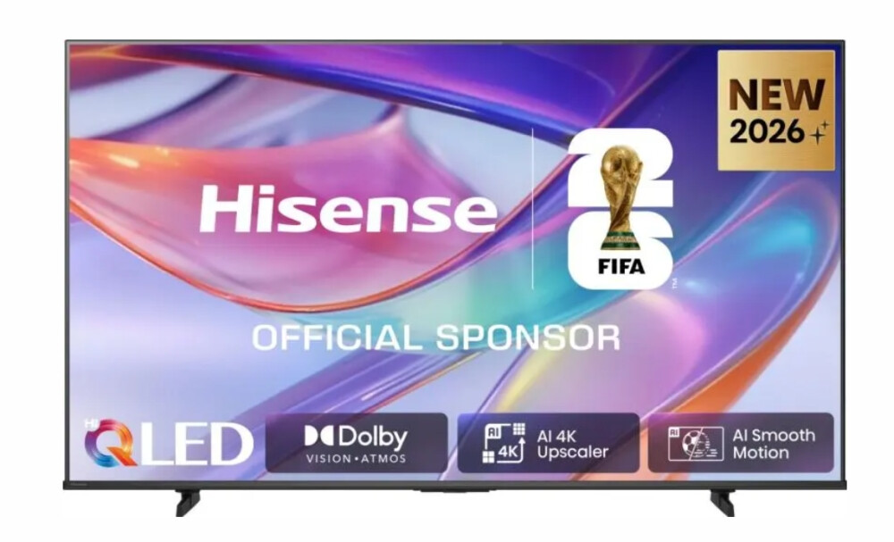 Телевизор - Hisense 50" E7S, 4K Ultra HD 3840x2160, QLED, Quantum Dot, HDR 10+, HLG, Dolby Vision, DTS Virtual X, Smart TV, WiFi, Light Sensor, BT, Anyview Cast, 3xHDMI, 2xUSB, LAN, CI+, DVB-T2/C/S2, Black