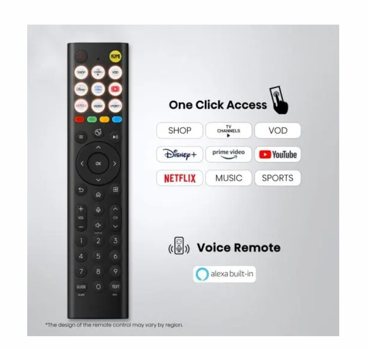 Телевизор - Hisense 50" E7S, 4K Ultra HD 3840x2160, QLED, Quantum Dot, HDR 10+, HLG, Dolby Vision, DTS Virtual X, Smart TV, WiFi, Light Sensor, BT, Anyview Cast, 3xHDMI, 2xUSB, LAN, CI+, DVB-T2/C/S2, Black