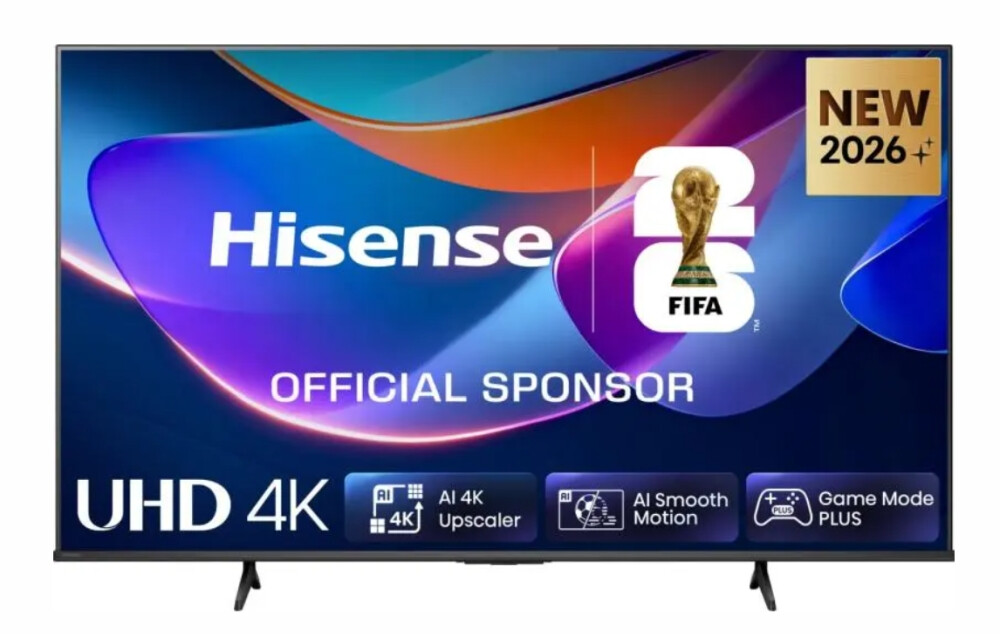 Телевизор - Hisense 50" A6S, 4K Ultra HD 3840x2160, DLED, DFA, Precision Colour, HDR 10+, HLG, Dolby Vision,Light sensor, Smart TV, WiFi, BT, AnyView Cast, Gaming Mode, 1xHDMI2 eArc, 3xHDMI, 2xUSB, LAN, CI+, DVB-T2/C/S2, Black