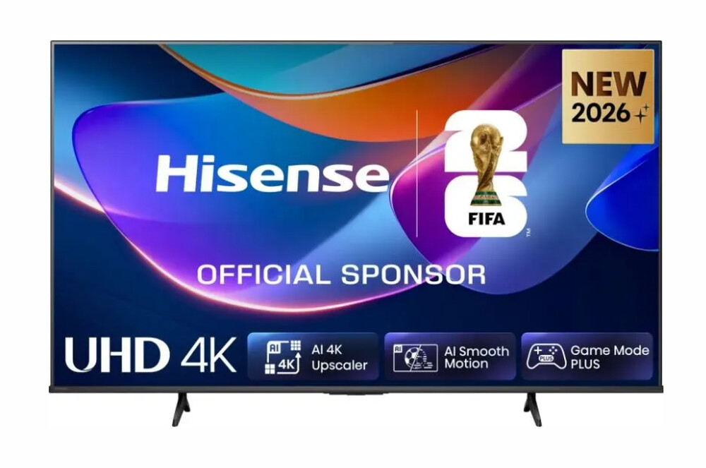 Телевизор - Hisense 55" A6S, 4K Ultra HD 3840x2160, DLED, DFA, Precision Colour, HDR 10+, HLG, Dolby Vision,Light sensor, Smart TV, WiFi, BT, AnyView Cast, Gaming Mode, 1xHDMI2 eArc, 3xHDMI, 2xUSB, LAN, CI+, DVB-T2/C/S2, Black