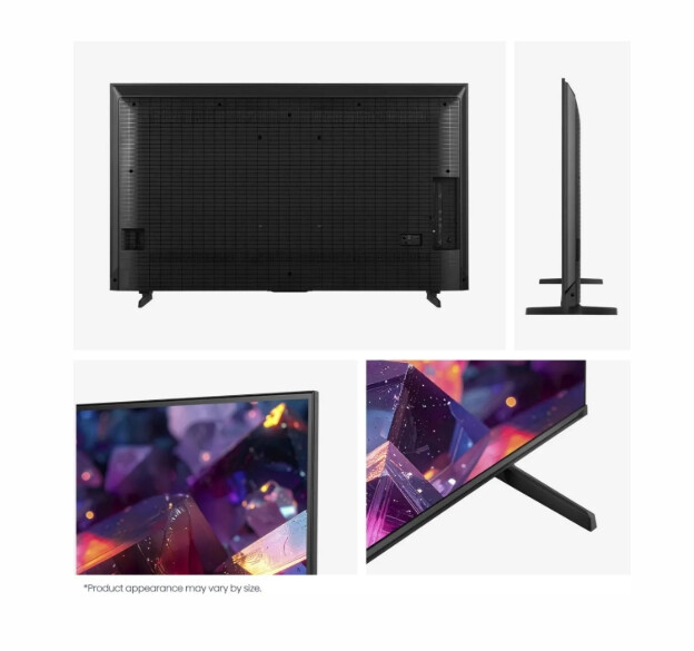 Телевизор - Hisense 65" E7S Pro, 4K Ultra HD 3840x2160, QLED, Quantum Dot, 144Hz, HDR 10+ adaptive, HLG, Dolby Vision, DTS Virtual X, Smart TV, WiFi 5GHz, WiFi Direct, BT, Anyview Cast, 4xHDMI, 2xUSB, LAN, CI+, DVB-T2/C/S2, Black