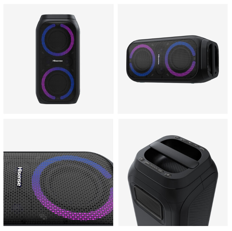 Аудио система - Hisense Party speaker 2.0 Ch., 160W, BT, 12h play, Black