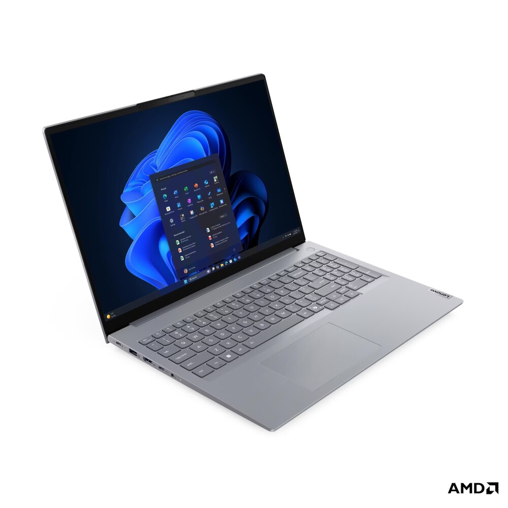 Лаптоп - Lenovo ThinkBook 16 G9 AMD Ryzen 7 250 (up to 5.1GHz, 16MB), 32GB (16+16) SODIMM DDR5-5600, 512GB SSD, 16" WUXGA (1920x1200) IPS AG, AMD Radeon 780M Graphics, FHD&IR Cam, Backlit KB, WLAN, BT, 3 cell, DOS, 3Y CCI