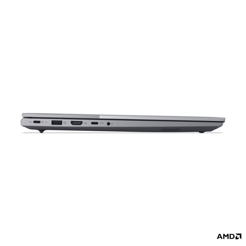 Лаптоп - Lenovo ThinkBook 16 G9 AMD Ryzen 7 250 (up to 5.1GHz, 16MB), 32GB (16+16) SODIMM DDR5-5600, 512GB SSD, 16" WUXGA (1920x1200) IPS AG, AMD Radeon 780M Graphics, FHD&IR Cam, Backlit KB, WLAN, BT, 3 cell, DOS, 3Y CCI
