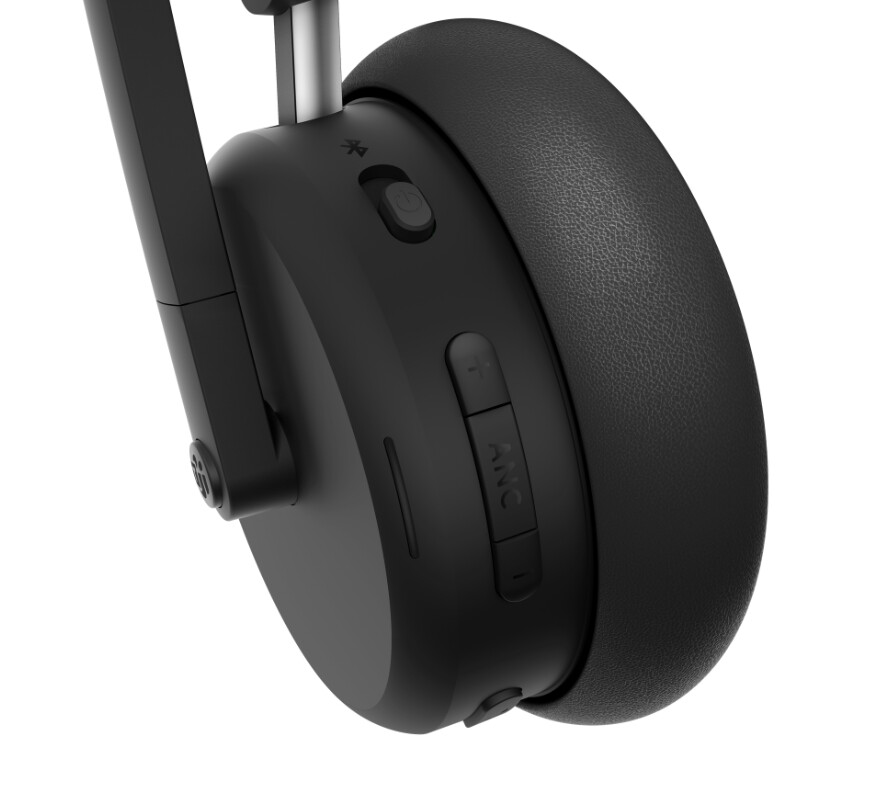 Слушалки - Lenovo Dual-Mode Wireless ANC Headset 6550 (USB-A, Teams)