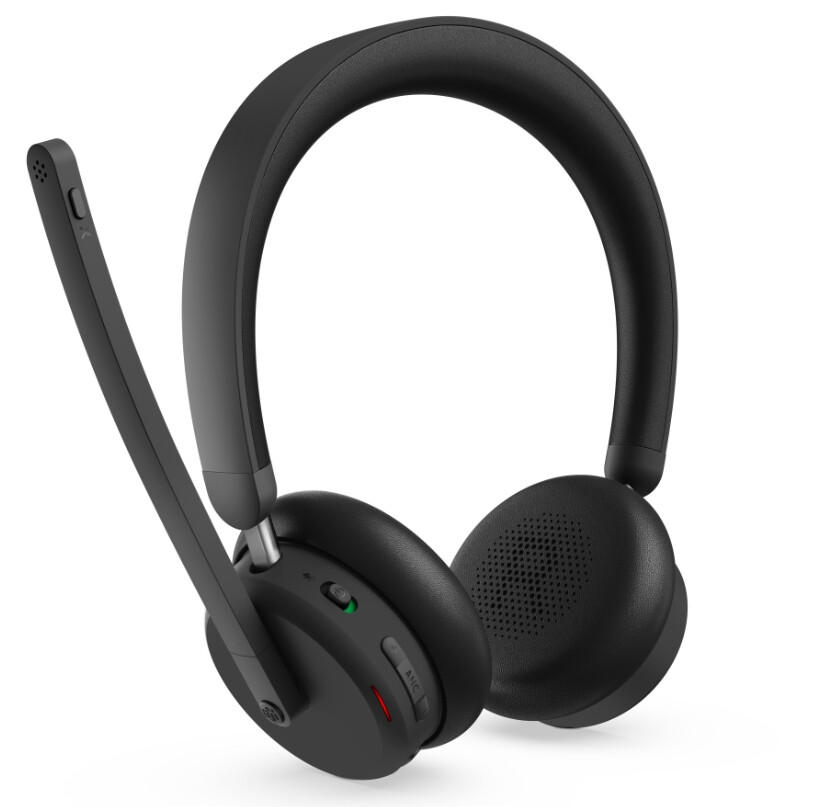 Слушалки - Lenovo Dual-Mode Wireless ANC Headset 6550 (USB-A, Teams)