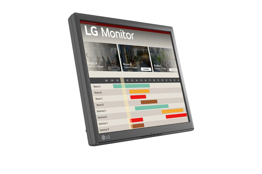 Монитор - LG 17BR30T-B, 17" 5:4 TFT  TN LCD Touch Screen Anti-Glare, SXGA (1280x1024), 5 ms, 1000:1 (Native), 200cd, D-SUB, USB Upstream Port, Tilt, Black