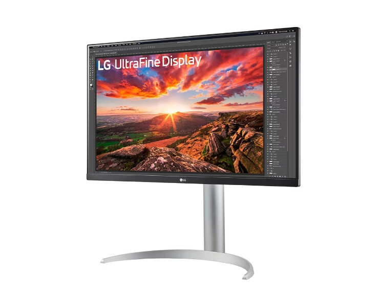 Монитор - LG 27UP850K-W, 27" UltraFine UHD, IPS 4K , 5ms, 1200:1, 400cd/m2, 3840 x 2160, DCI-P3 95%, HDR 400, HDMI, USB-C, PD- 96 W, DisplayPort, Reader mode, Dynamic Action Sync, Tilt, Height (Range), Swivel, Speacers 2x5W, LG Switch, Black