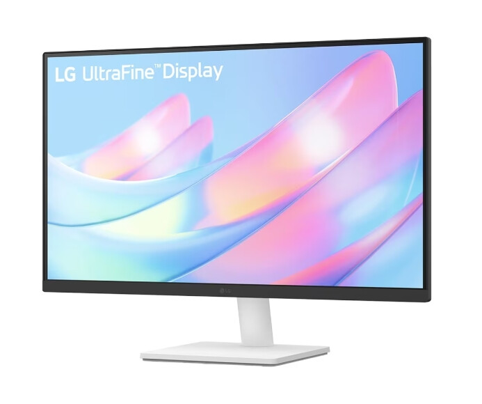 Монитор - LG 27US500-W, 27" UHD 4K, IPS Panel Anti-Glare, 5ms, 1000:1, 300cd/m, 3840x2160, DCI-P3 90% t, HDR 10, HDMI, DisplayPort, Dynamic Action Sync, LG Switch, Headphone out, Tilt, Black/White