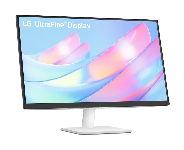Монитор - LG 27US500-W, 27" UHD 4K, IPS Panel Anti-Glare, 5ms, 1000:1, 300cd/m, 3840x2160, DCI-P3 90% t, HDR 10, HDMI, DisplayPort, Dynamic Action Sync, LG Switch, Headphone out, Tilt, Black/White