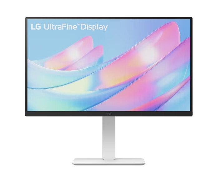 Монитор - LG 27US550-W, 27" UHD 4K, IPS Panel Anti-Glare, 5ms, 1000:1, 300cd/m, 3840x2160, DCI-P3 90% t, HDR 10, HDMI, DisplayPort, Dynamic Action Sync, LG Switch,  Headphone out, Height / Pivot / Tilt Adjustable Stand, Black/White