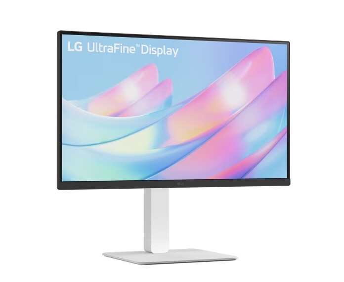 Монитор - LG 27US550-W, 27" UHD 4K, IPS Panel Anti-Glare, 5ms, 1000:1, 300cd/m, 3840x2160, DCI-P3 90% t, HDR 10, HDMI, DisplayPort, Dynamic Action Sync, LG Switch,  Headphone out, Height / Pivot / Tilt Adjustable Stand, Black/White