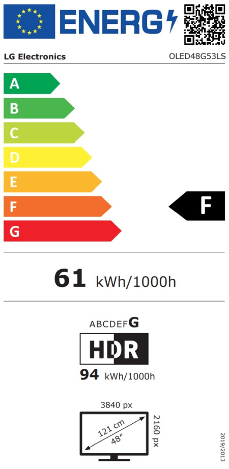 Телевизор - LG OLED48G53LS