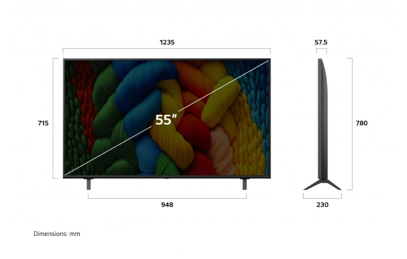Телевизор - LG 55NANO80A3B