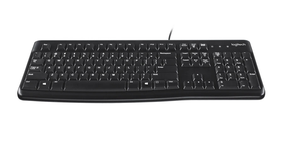 Клавиатура - Logitech Keyboard K120 - US INTL - EER